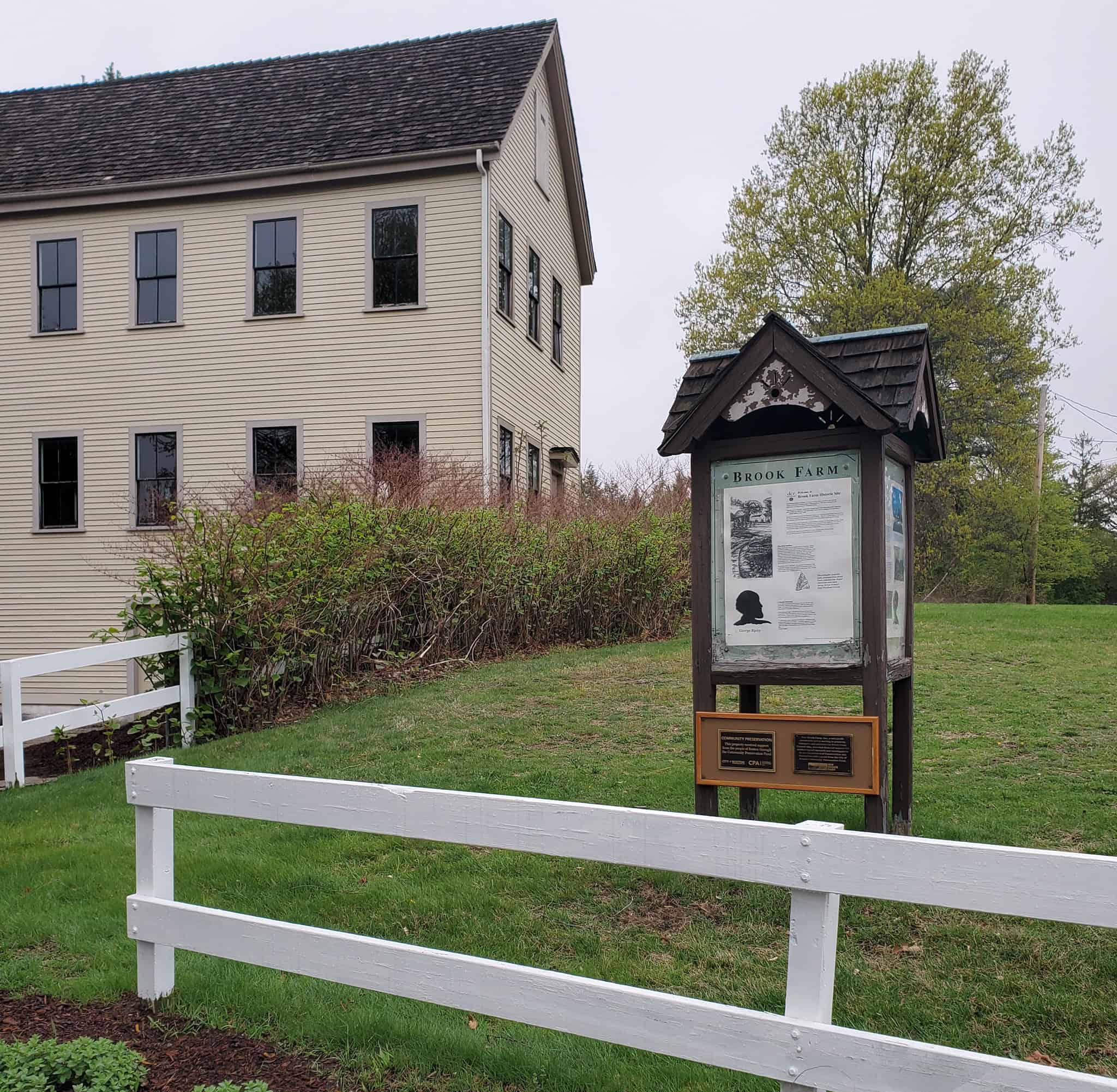 Brook Farm Historic Site and Millennium Park - Newton Conservators